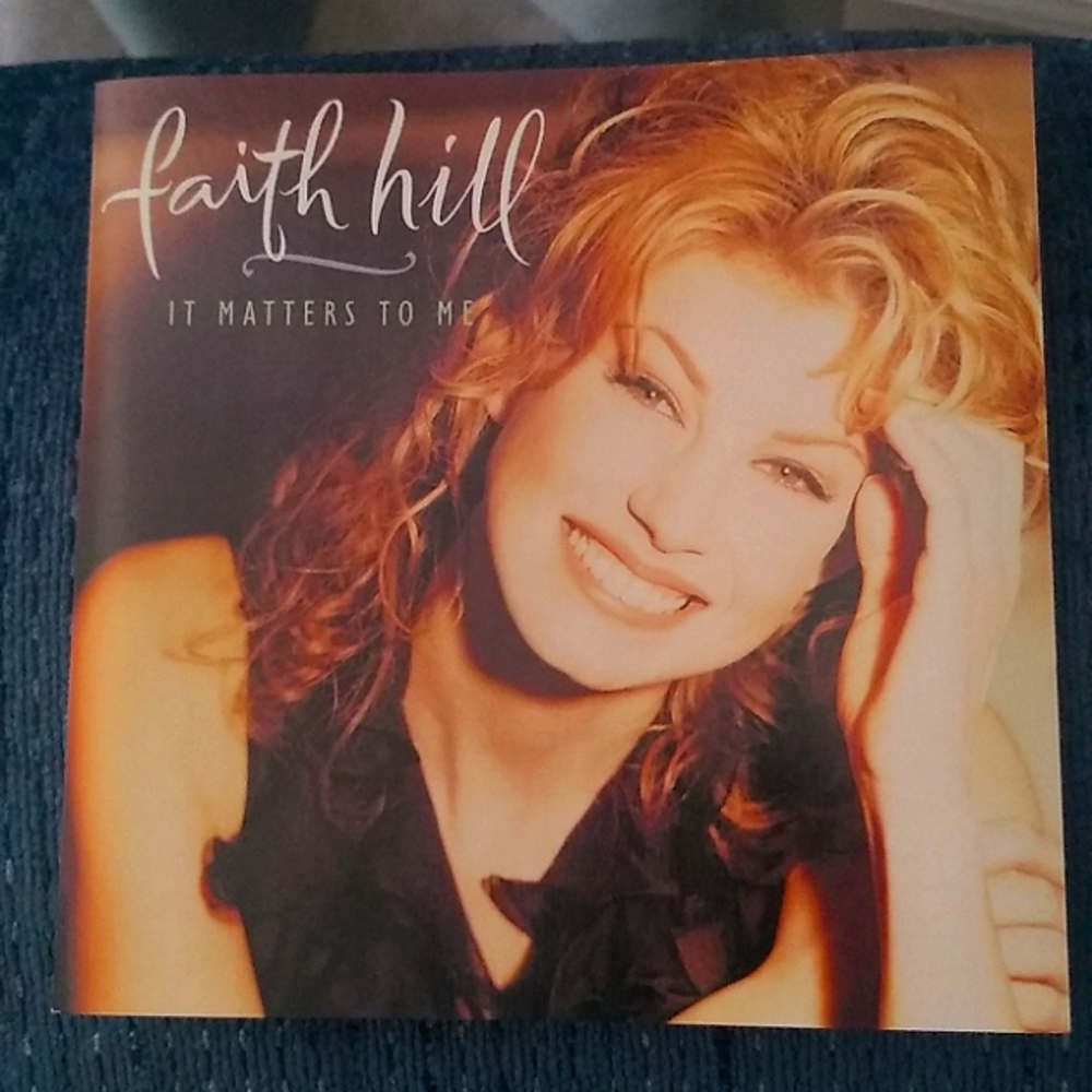 Faith Hill It Matters to Me CD With Lyrics 10 Songs